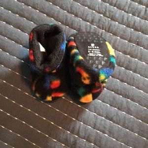 Acorn Fleece Booties 0-6 months